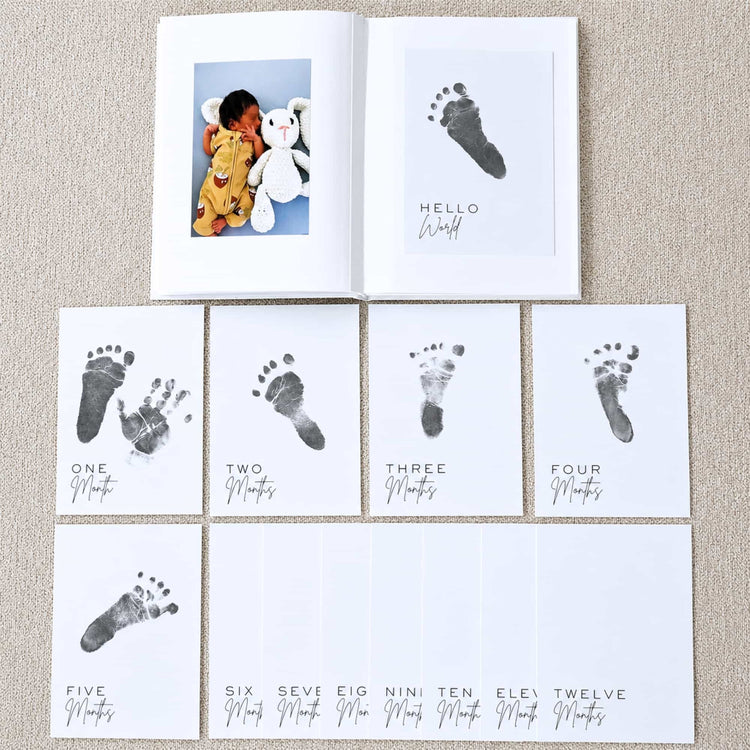 One Silly Goose milestone album and inkless cards kit unboxed