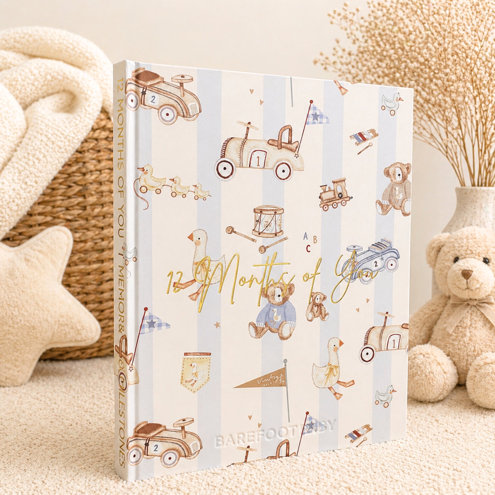 Inkless Milestone Album - Beary Cute